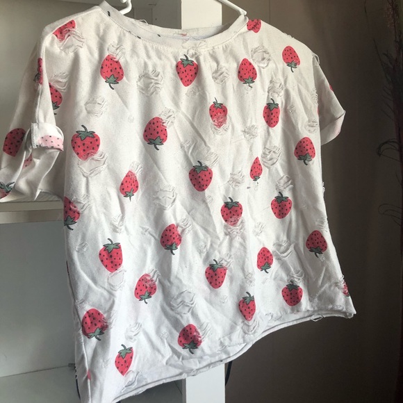 SHEIN Tops - strawberry shirt